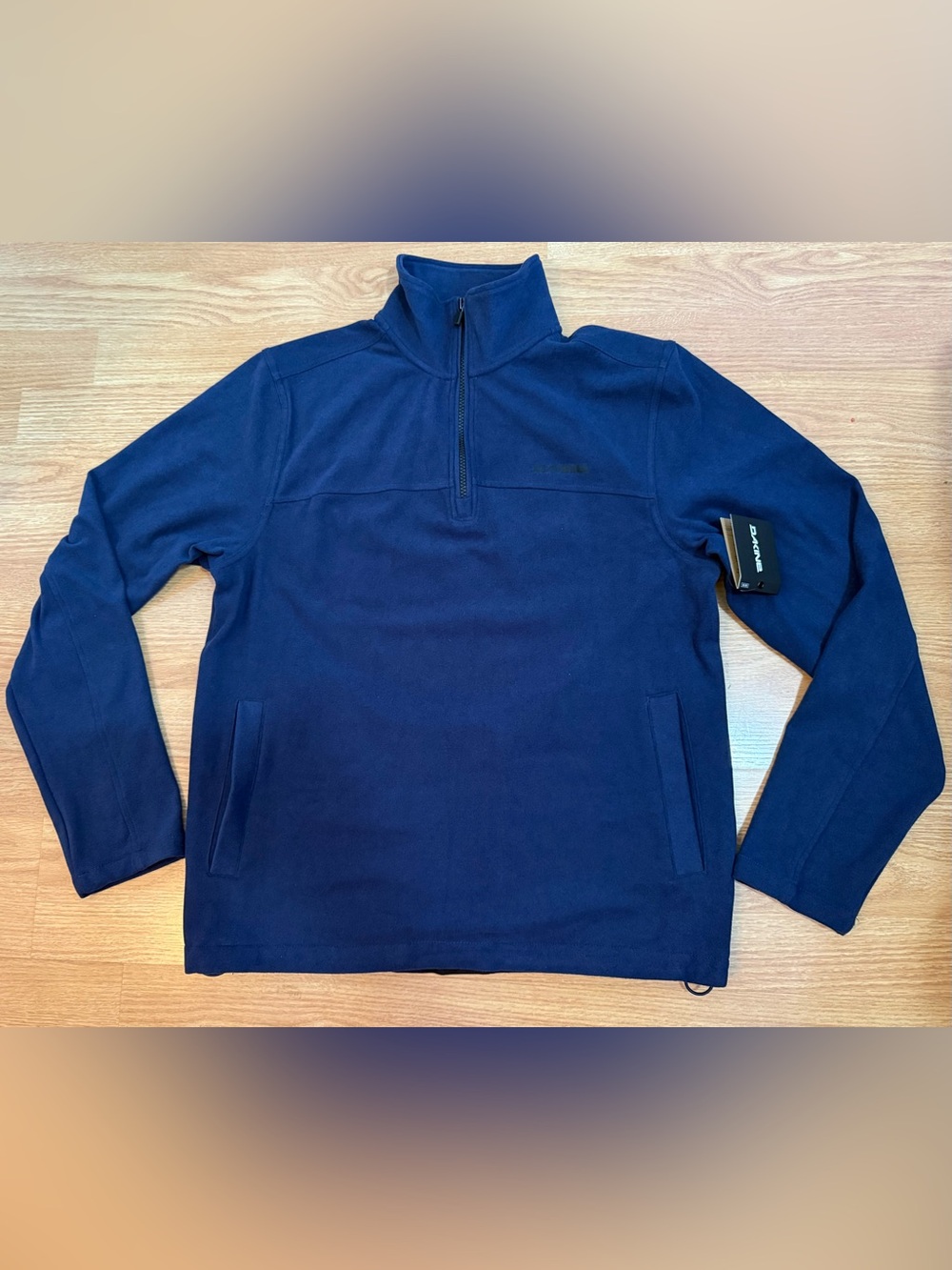 Dakine 1/4 Zip Fleece Pullover Mens S (NWT) Navy